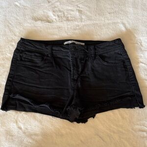 Celebrity Pink Black Jean Shorts